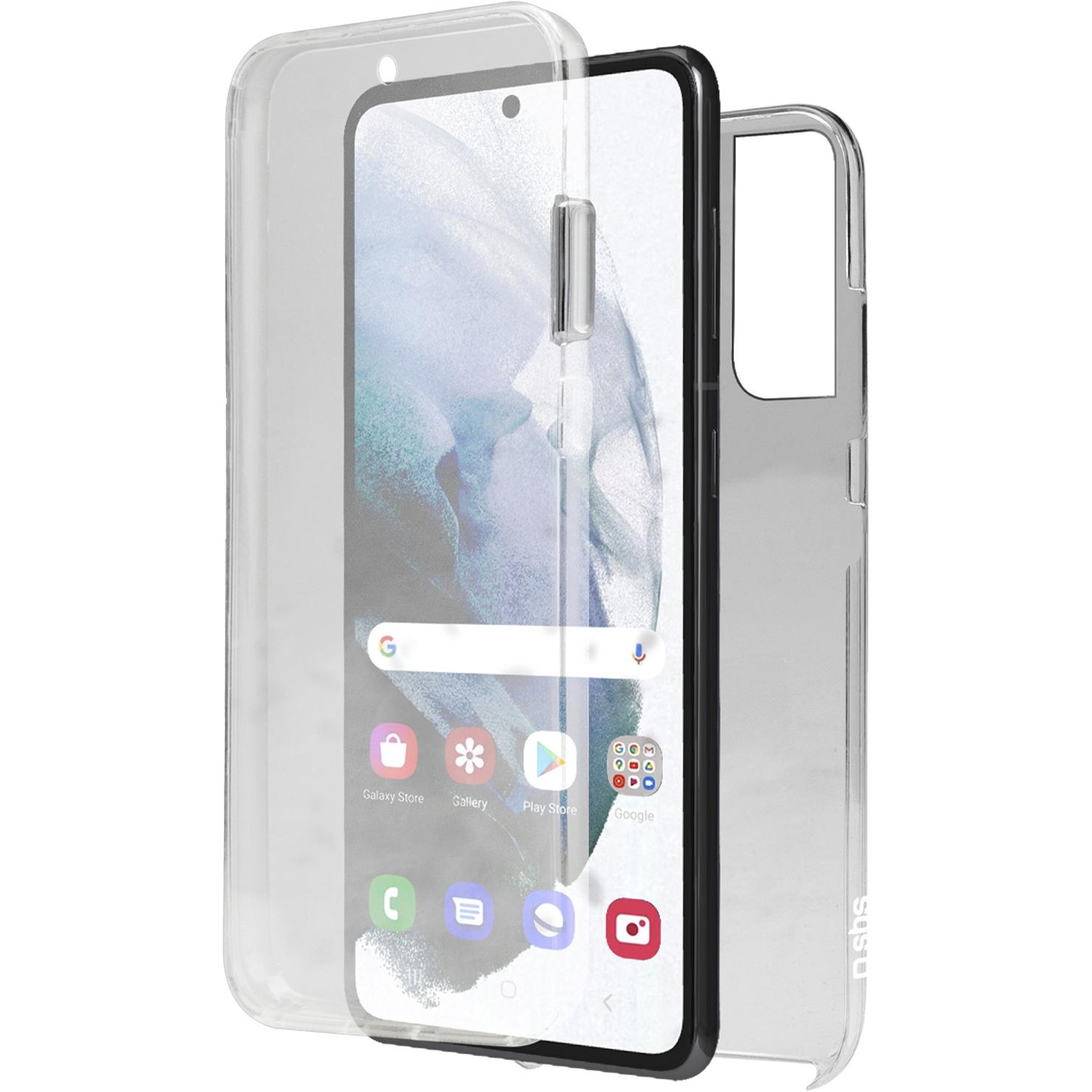 SBS Schutzhülle 360° (Samsung Galaxy S22), Smartphone Hülle, Transparent