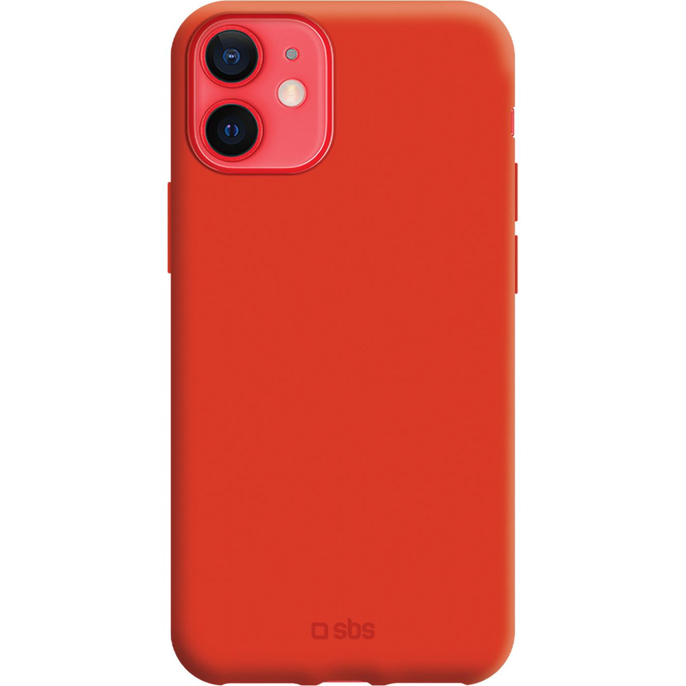 Thumbnail - SBS Schutzhülle (Apple iPhone 12 mini), Smartphone Hülle, Rot