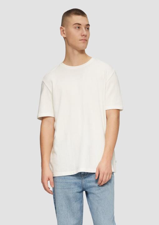 Actual product image S.Oliver T-Shirt Rundhals T-Shirt in Strukturjersey (M)
