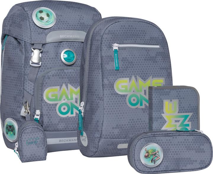 Immagine prodotto Beckmann Classico zaino da scuola con tasca reversibile (22 l)