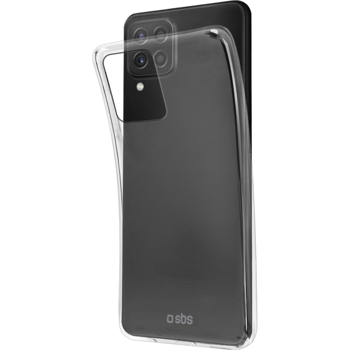 SBS Skinny Cover Samsung A22 4G, transparent (Samsung Galaxy A22), Smartphone Hülle, Transparent