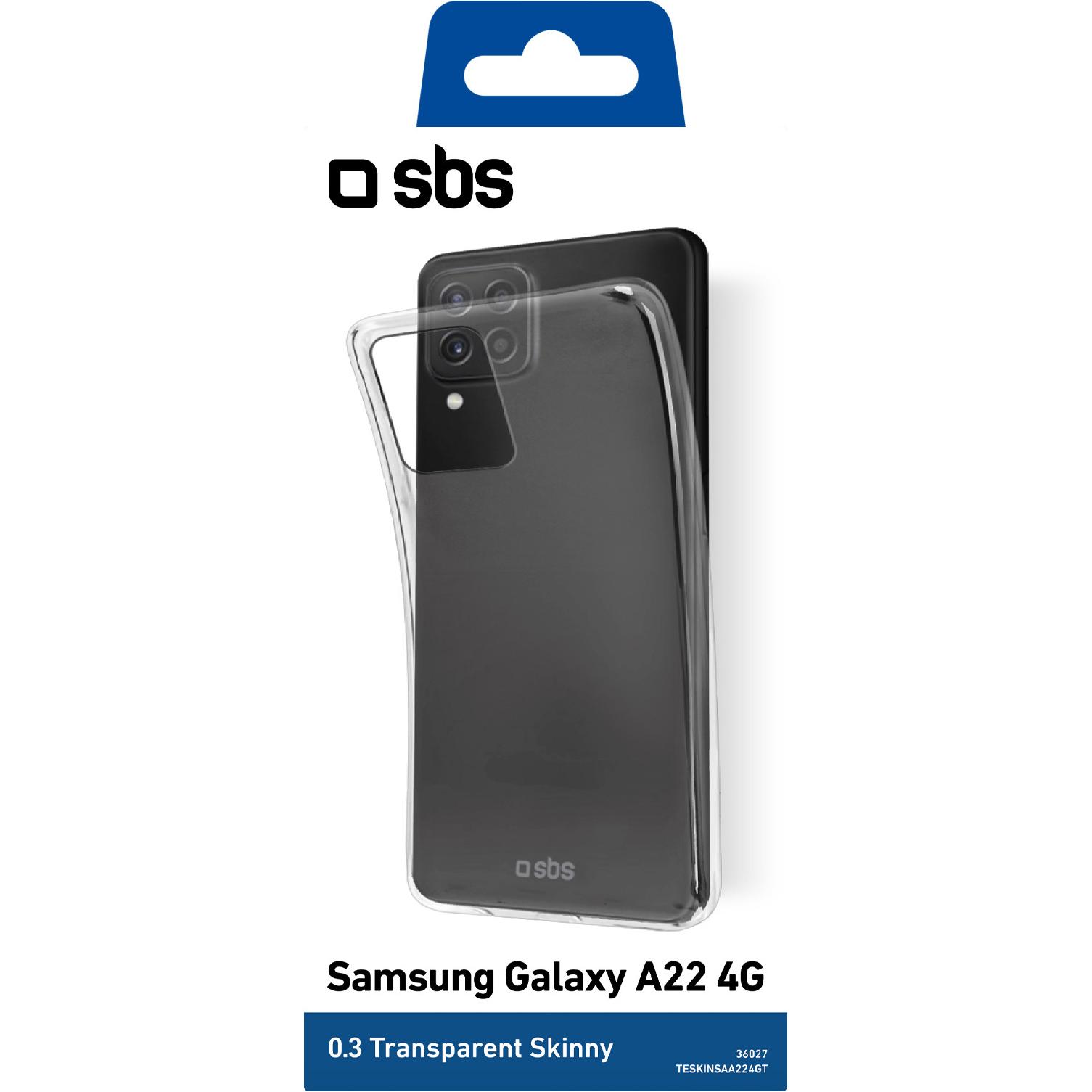 Thumbnail - SBS Skinny Cover Samsung A22 4G, transparent (Samsung Galaxy A22), Smartphone Hülle, Transparent