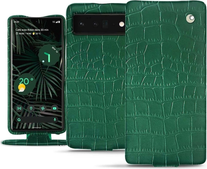 Crocodile pino ( Pantone #173F35 )