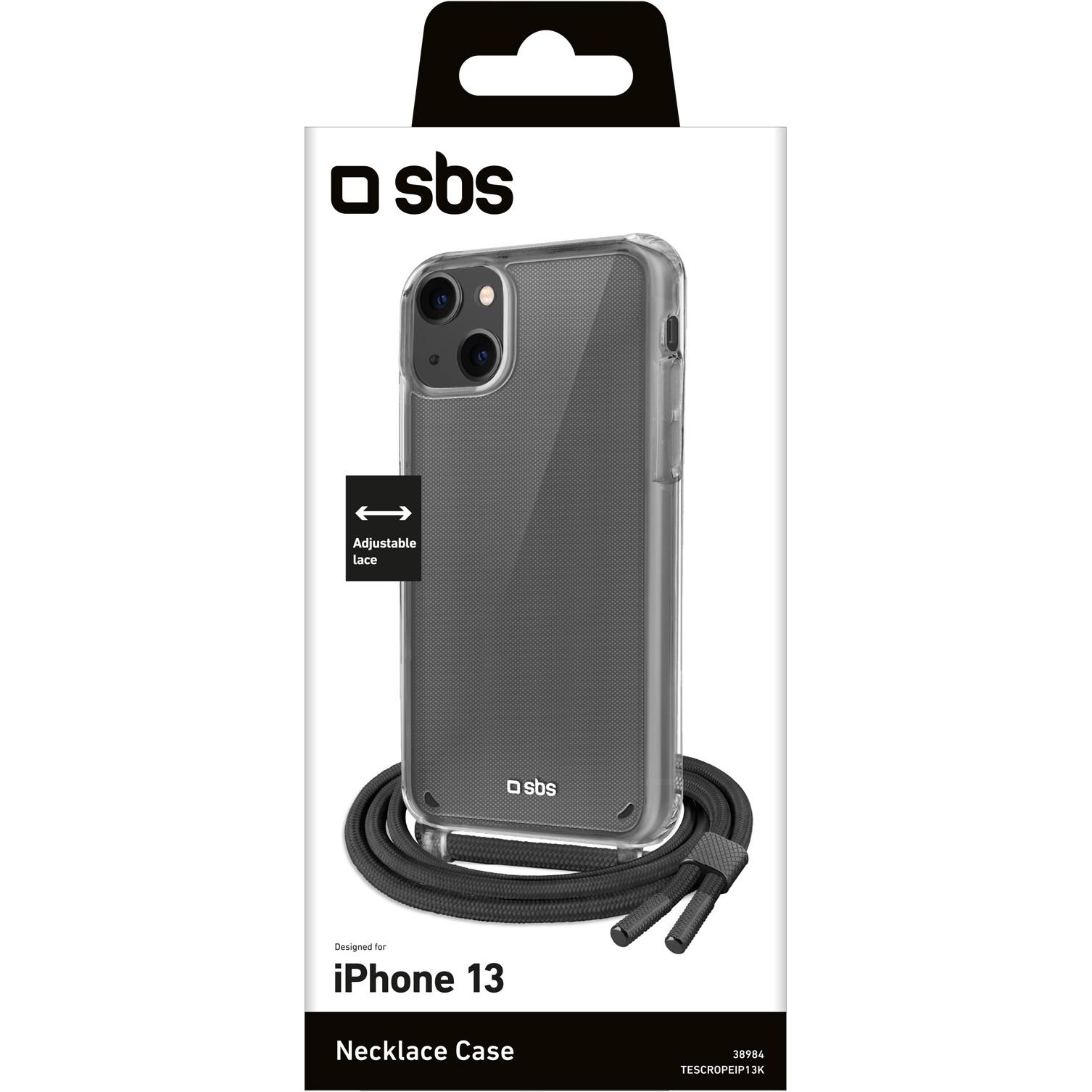 Thumbnail - SBS Schutzhülle (Apple iPhone 13), Smartphone Hülle, Schwarz, Transparent