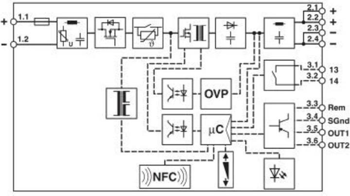 Actual product image Phoenix Contact QUINT4-PS/24DC/24DC/5/PT DC/DC converter 5 A