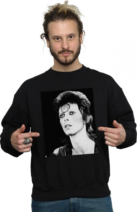 Produktbild David Bowie Ziggy Looking Sweatshirt (XXL)