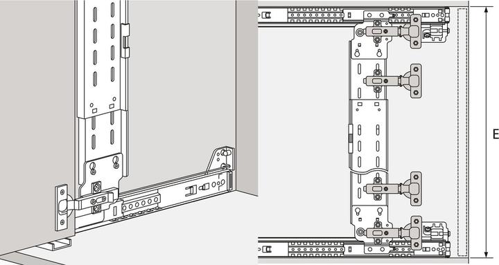 Produktbild Accuride Drehschiebetürbeschläge Inslide/Forslide 1432