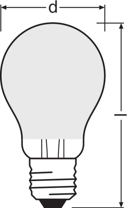 Produktbild Osram Classic (E27, 5.70 W, 1055 lm, 1 x, B)