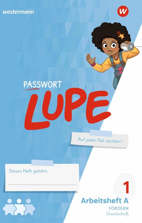 Image du produit PASSWORT LUPE - Fibel. Arbeitshefte A und B GS: Fördern. Grundschrift (Allemand, Astrid Eichmeyer, Anna-Katharina Lukas, Sarina Anjum, Sandra Stock, 2020)