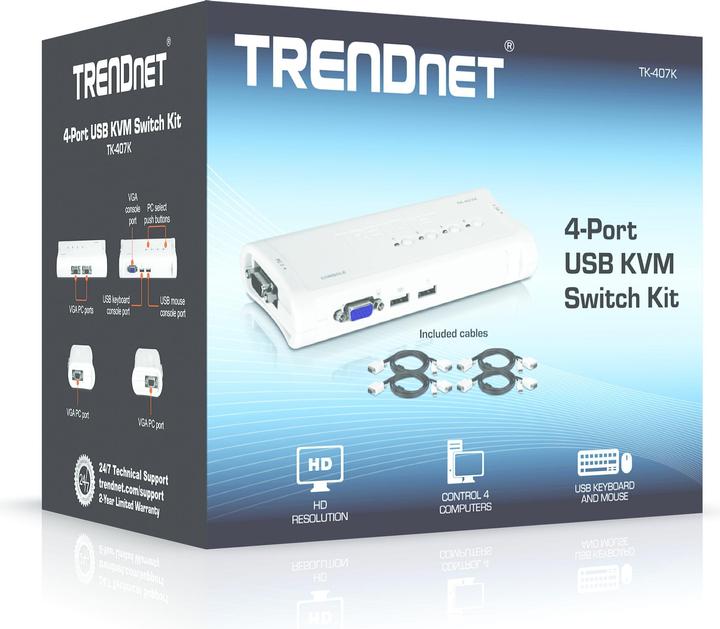 Produktbild Trendnet TK-407K