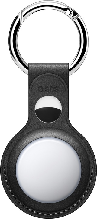 Image du produit SBS Étui AirTag en similicuir avec porte-clés