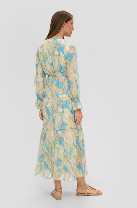 Image du produit s.Oliver Kleid Chiffonkleid mit V-Ausschnitt (36)