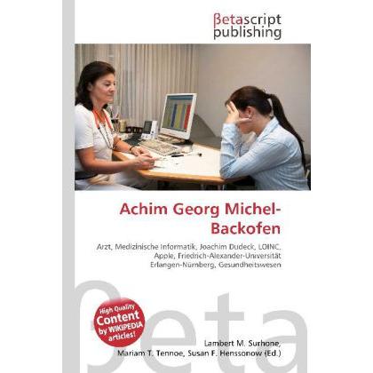 Achim Georg Michel-Backofen, Fachbücher