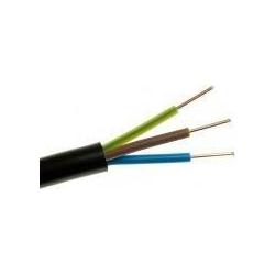 No Name, Kabelleitung, Elektrokabel Masse YKY 0 6/1kV 3x2 5mm2 SCHWARZ ELEKTROKABEL 100m (100 m)