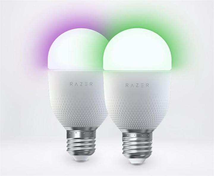 Produktbild Razer Aether Smart-Glühbirne (E27) - RGB-LED-Glühbirne für Smart Homes (E27, 800 lm, 1x)