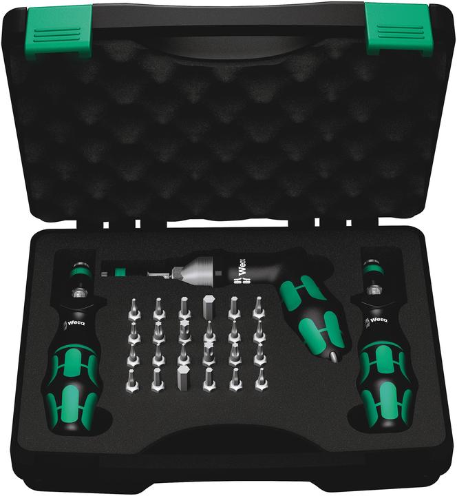 Productafbeelding Wera Koppelschroevendraaierset (1/4", 0.30 Nm, 6 Nm)