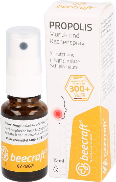 Immagine prodotto Sanhelios beecraft Spray bocca e gola alla propoli, soluzione da 15 ml (15 ml)