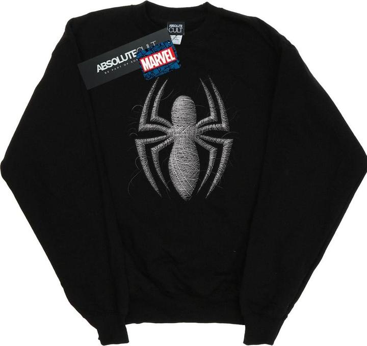 Immagine prodotto Spider-Man Web Logo Felpa Uomo (3XL)
