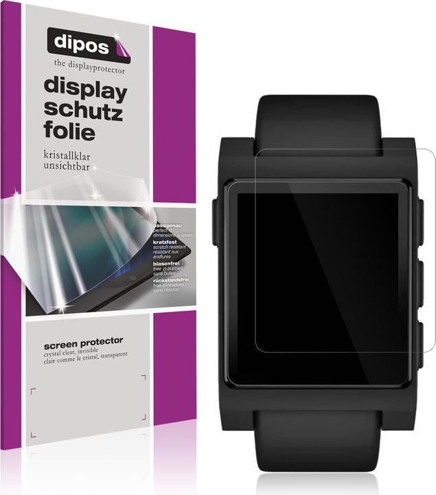 Actual product image Dipos Screen Protector Crystalclear for Pebble Core 2 Duo