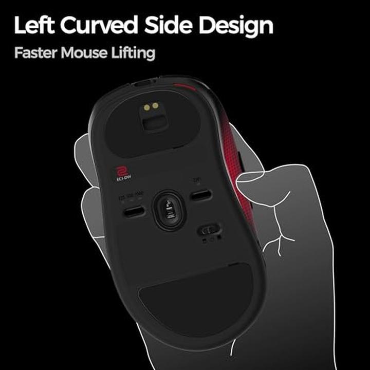 Actual product image BenQ Zowie EC2-DW (Medium) Wireless Mouse for Esports - Gaming Mus - Optisk - 7 knapper - Sort (Wireless)