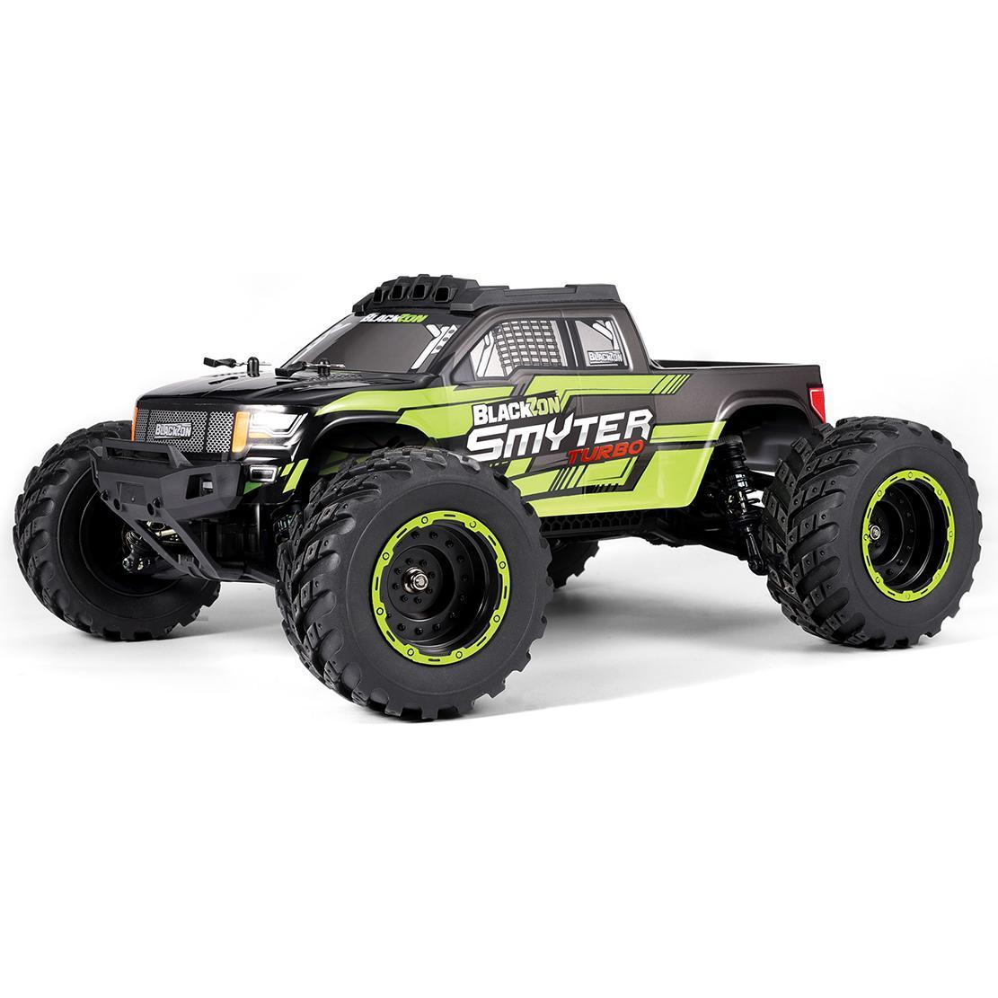 Blackzon - Smyter MT Turbo 1/12 4WD 3S Brushless - Green (540251) (RTR Ready-to-Run)