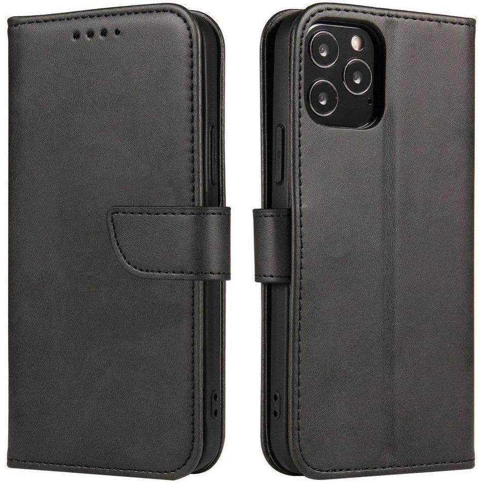 Hurtel Magnet Case elegant case cover cover with a flap and stand function for Samsung Galaxy M53 5G black (Samsung Gala...