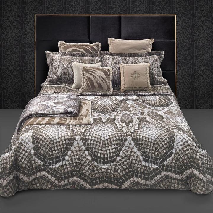 Image du produit Roberto Cavalli Mako-Satin linge de lit Amorgos natural (Set de linge de lit, 135x200 cm + 80x80 cm)