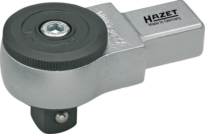 Produktbild HAZET Einsteck-Umschaltknarre 6401N ∙ Einsteck-Vierkant 9 x 12 mm ∙ Vierkant 6,3 mm (1/4 Zoll) (1/4")