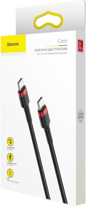 Actual product image Baseus Cafule Series (2 m, USB 2.0, 60 W)