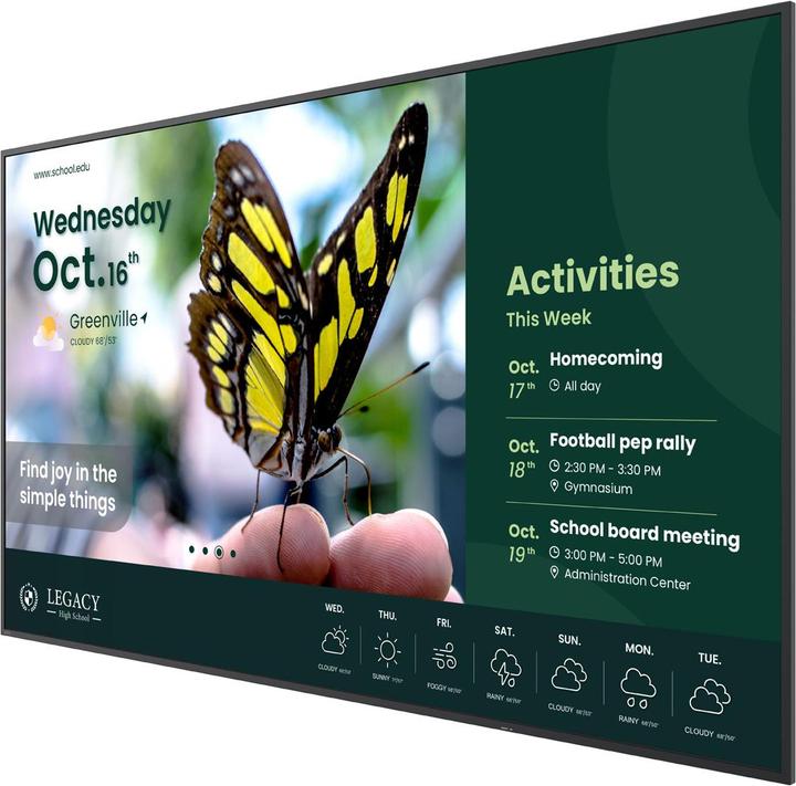 Actual product image BenQ ST6504 65IN 1651CM LFD LED (3840 x 2160 Pixels, 65")