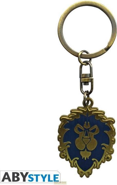 Actual product image ABYstyle WORLD OF WARCRAFT Keychain - Alliance
