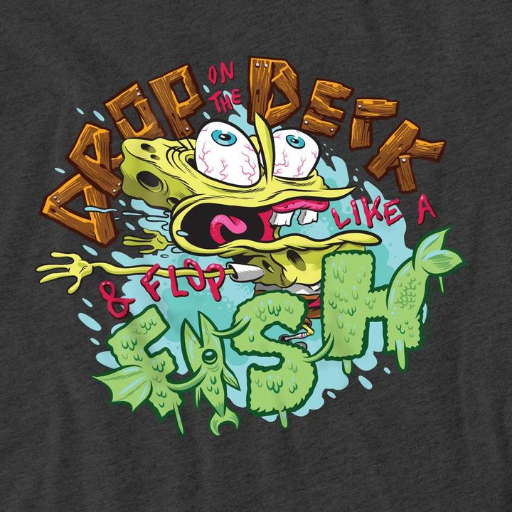 Produktbild Spongebob Squarepants Drop And Flop TShirt (L)