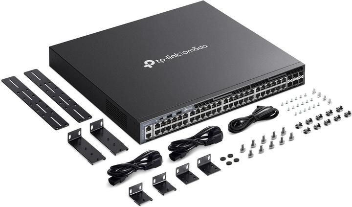 Produktbild TP-Link Omada 48-Port Gigabit Stackable L3 Managed Switch With 6 10ge Sf (54 Ports)