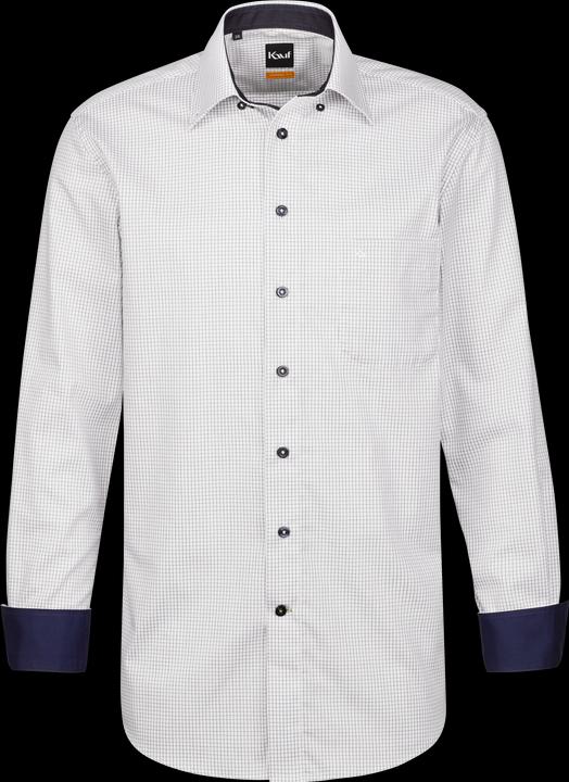 Produktbild Kauf Firenze Button Down Langarm modern fit mit Kontrast (41)