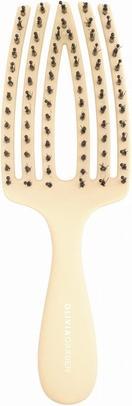 Olivia Garden Mini brosse à démêler Care pour enfants jaune avec poils d'ours