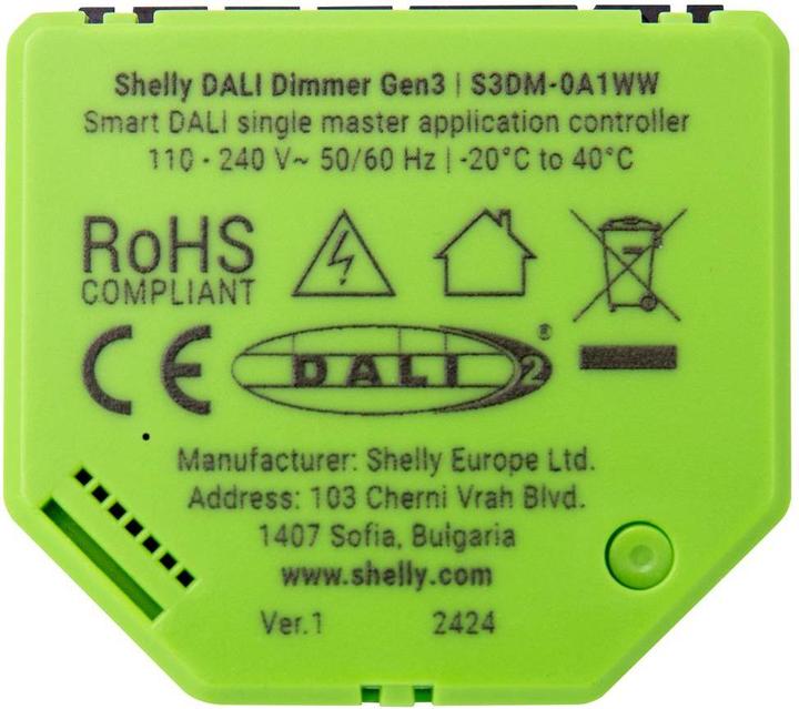 Image du produit Shelly DALI Dimmer Gen3 (Actionneur de variateur)