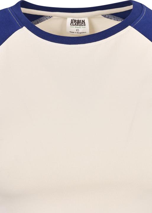 Produktbild Urban Classics Ladies Organic Stretch Short Retro Baseball Tee (XS)