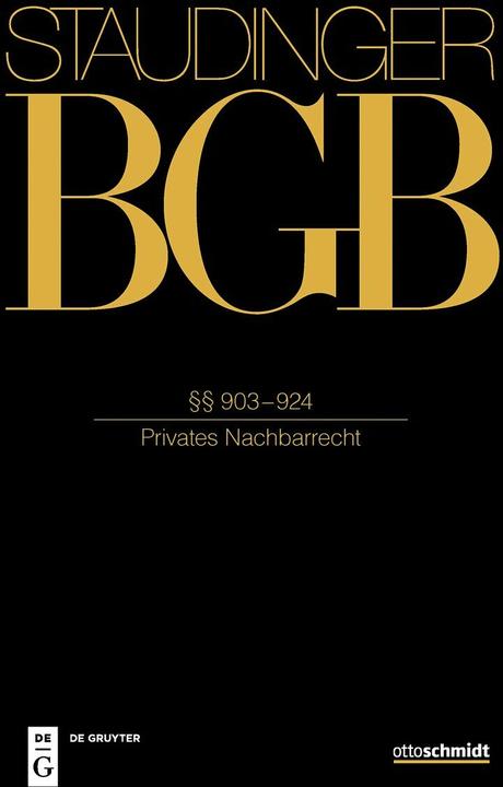 Produktbild §§ 903-924 (Deutsch, Christoph Althammer, Herbert Roth, Sebastian Herrler, 2025)