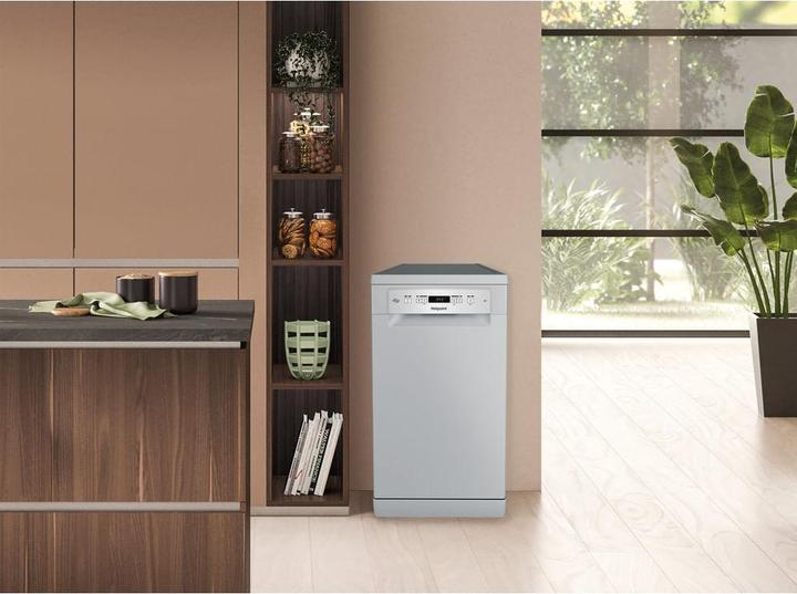 Actual product image Hotpoint Geschirrspüler Freistehend HA3FC10BS7A0S Inox