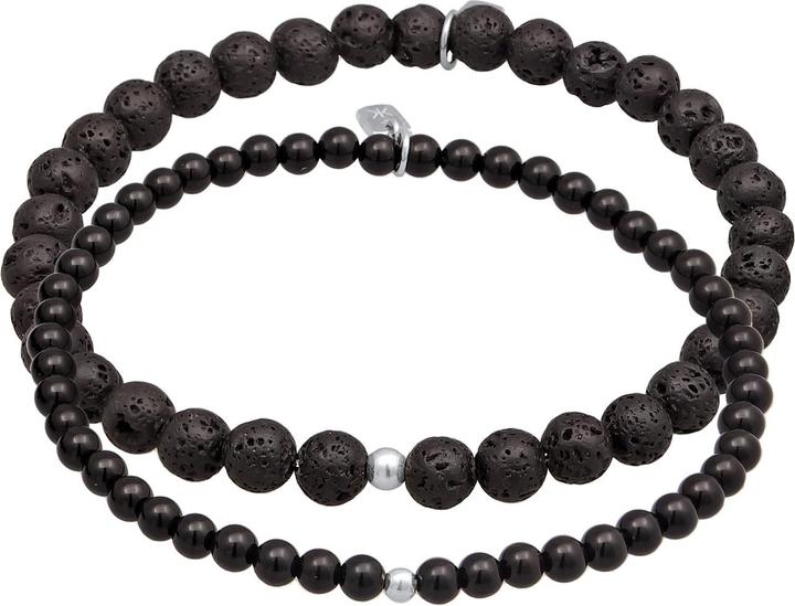 Immagine prodotto Kuzzoi Palla (19 cm, Argento 925, Lava, Onice)