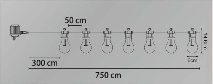 Productafbeelding Globo LED Sprookjesverlichting Nirvana (4.50 m)