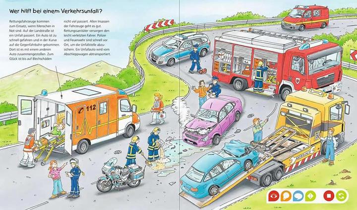 Produktbild tiptoi Die Welt der Fahrzeuge (Deutsch, Daniela Flucht, 2013)