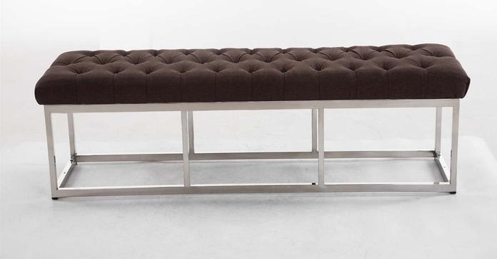 Image du produit CLP Banc Amun Tissu E150, marron (150 cm)