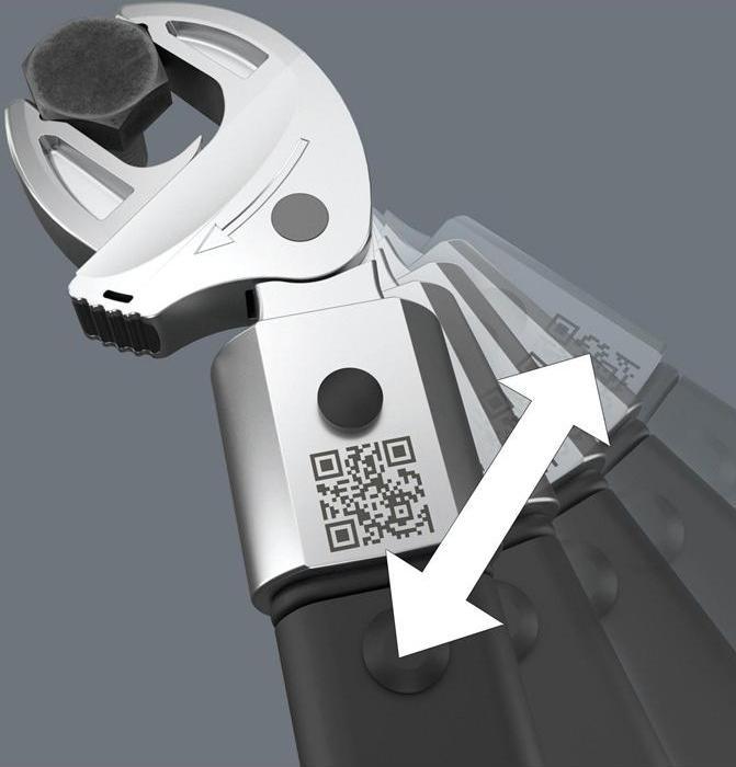 Produktbild Wera 7870 Joker S Selbst- justierender Maulschlüssel (10  mm, 11 mm, 13 mm, 12 mm)