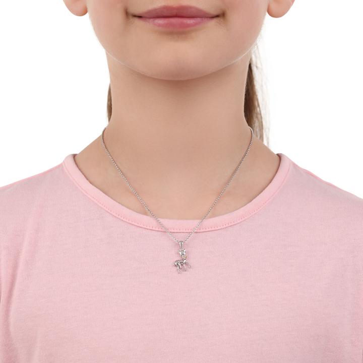 Immagine prodotto Prinzessin Lillifee Collana per bambine, argento 925 | fulvo (Argento 925, 3 cm)