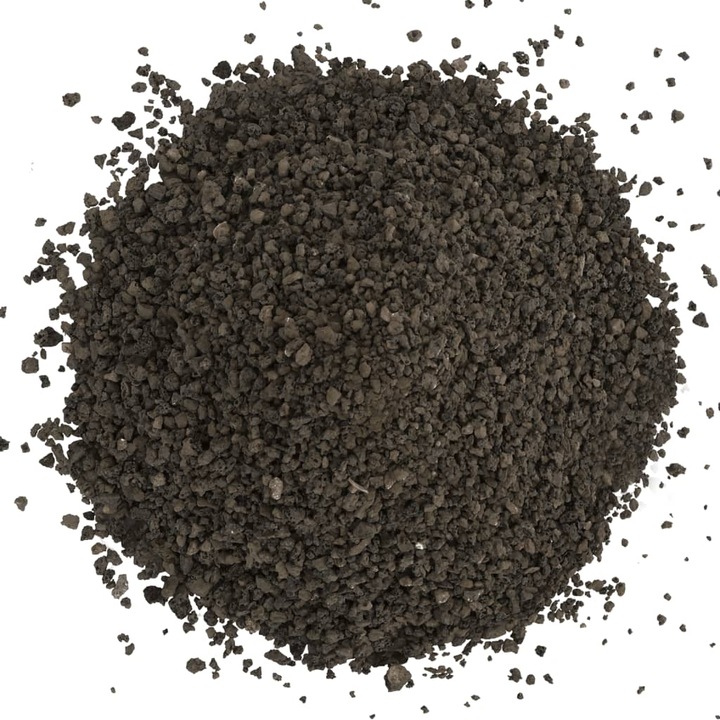 Immagine prodotto VidaXL Ghiaia di basalto 25 kg nera 3-5 mm,Colore: Nero,Materiale (Decorazione, altre voci)
