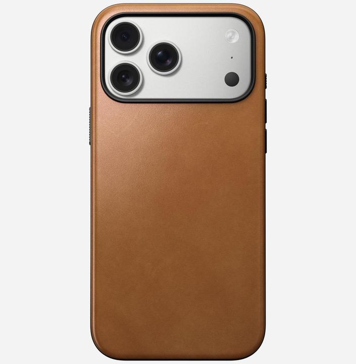 Actual product image Nomad Modern Leather Case (Apple iPhone 17 Pro Max)