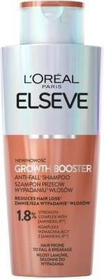 Produktbild L'Oréal Paris Elseve Growth Booster Strengthening Shampoo Against Hair Loss 200ml (200 ml, Flüssiges Shampoo)