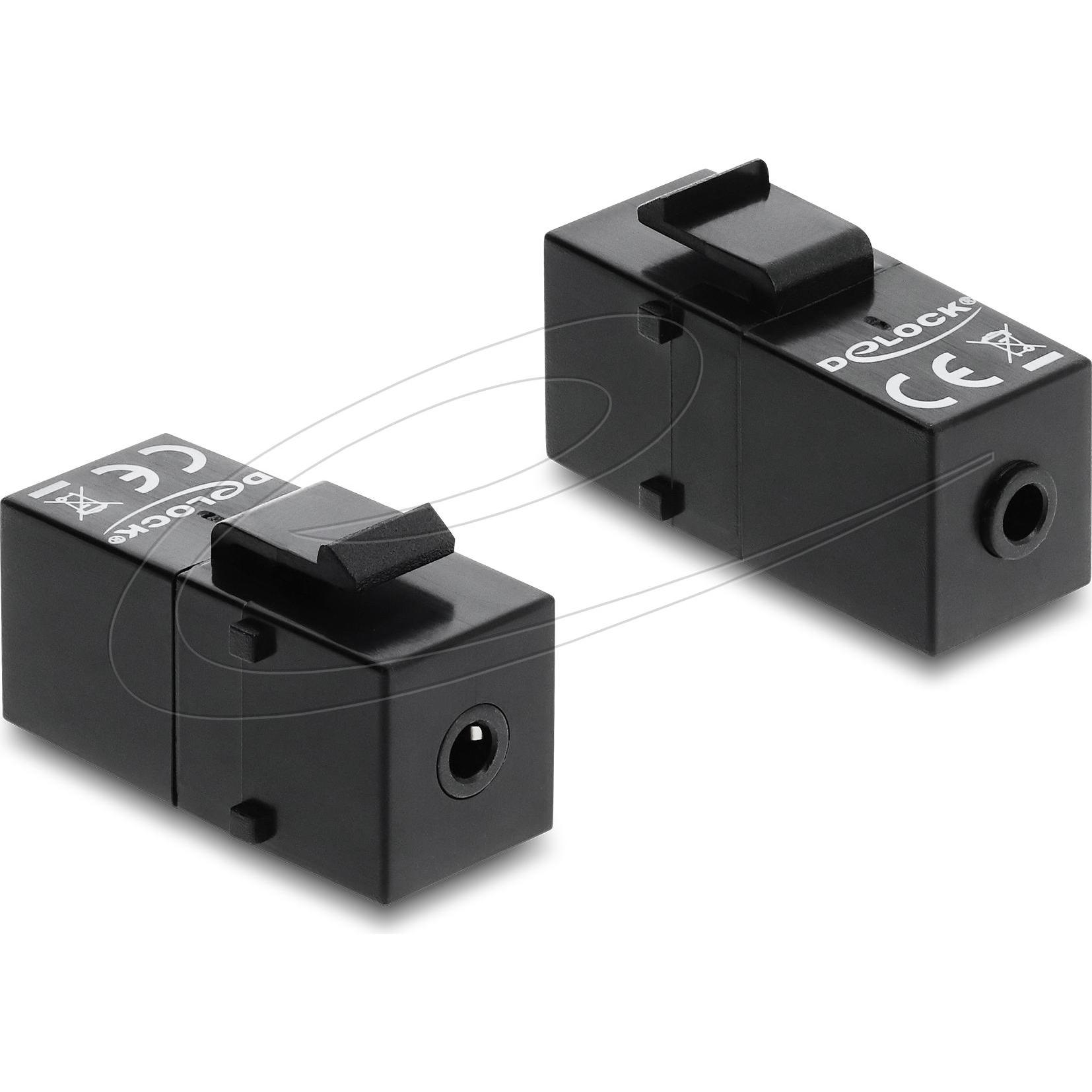 Delock Keystone Modul Klinkenbuchse 3,5 mm 4 Pin zu Klinkenb (Modulo Keystone), Accessori di rete