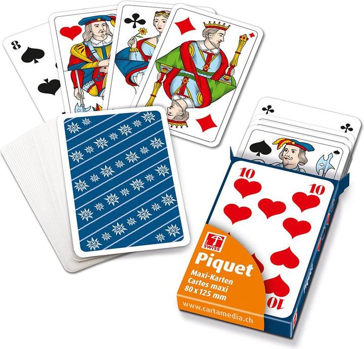 Actual product image Piquet cards mini (German)